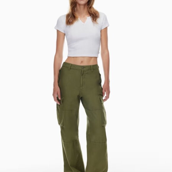 Waffle Notch T-Shirt in Lilac - Picture 5 of 5